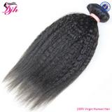hair extensions wholesale human brazilian no tangle no shedding  kinky straight virgin hair